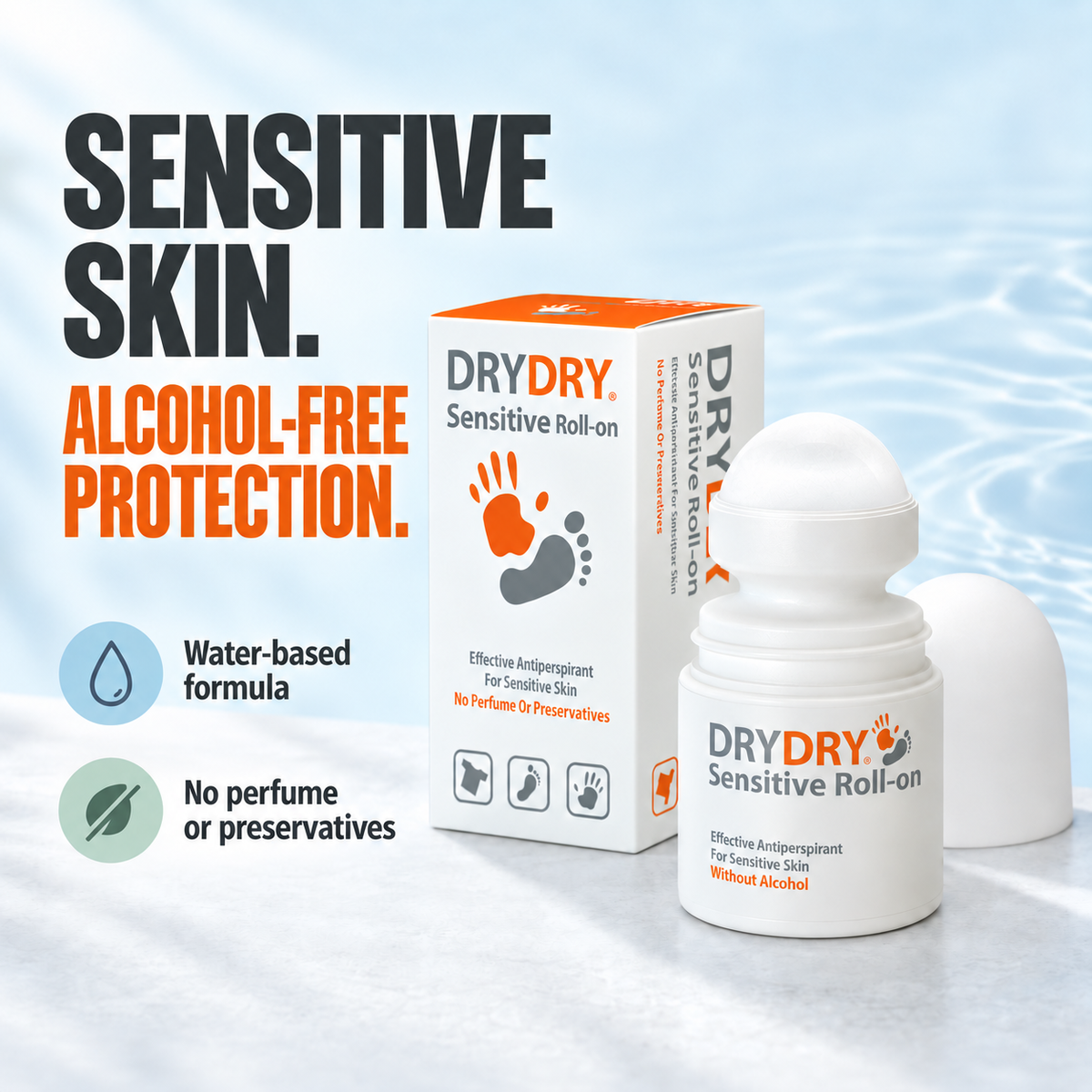 DryDry Sensitive Roll-on 50ml