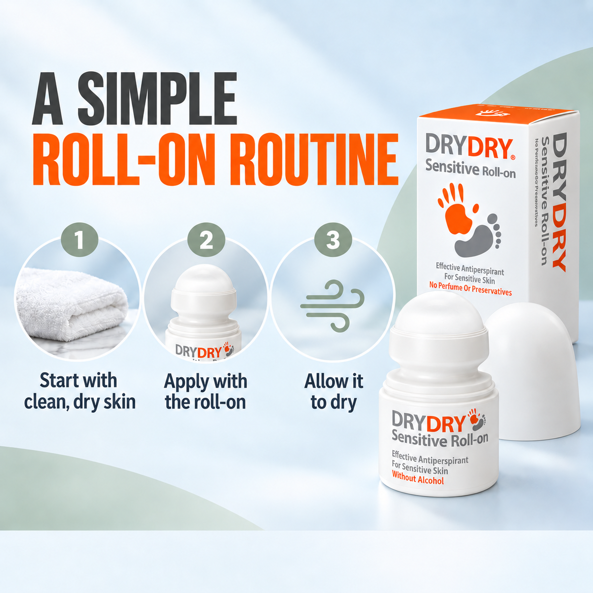 DryDry Sensitive Roll-on 50ml