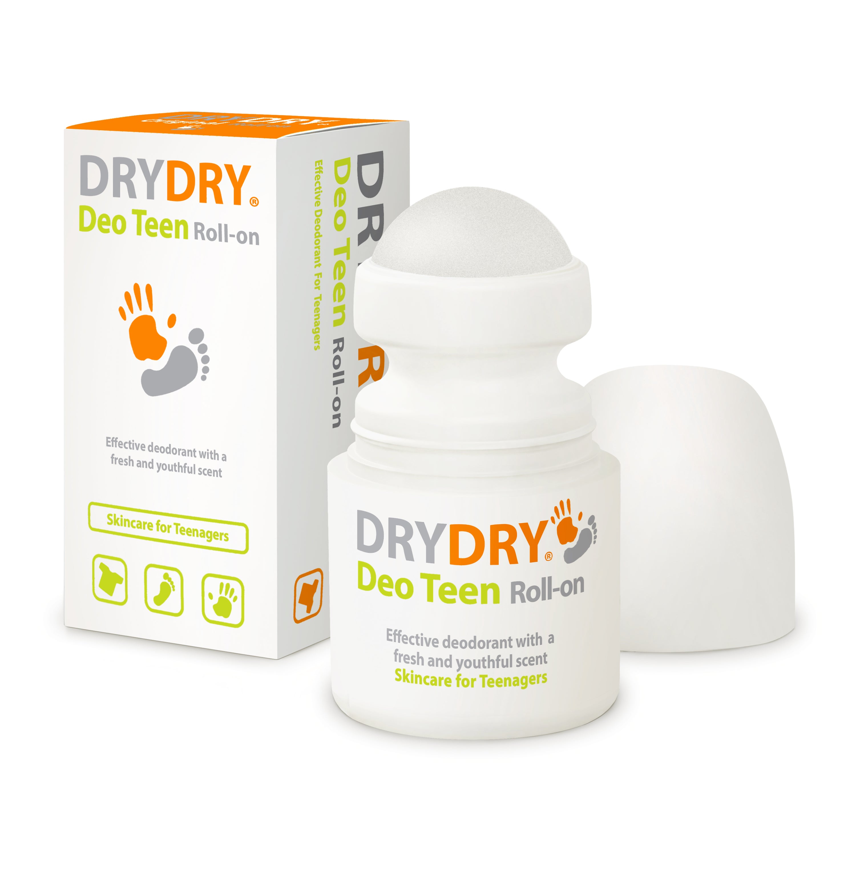 DryDry Teen Deo Roll-on 50ml deodorant with Aloe Vera for teenagers