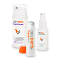 DryDry Full Body Routine Bundle with Original Dab-on, Foot Spray, and Foot Cream