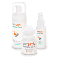 DryDry Sensitive Skin Bundle with Sensitive Roll-on, Intimate Spray, and Intimate Foam