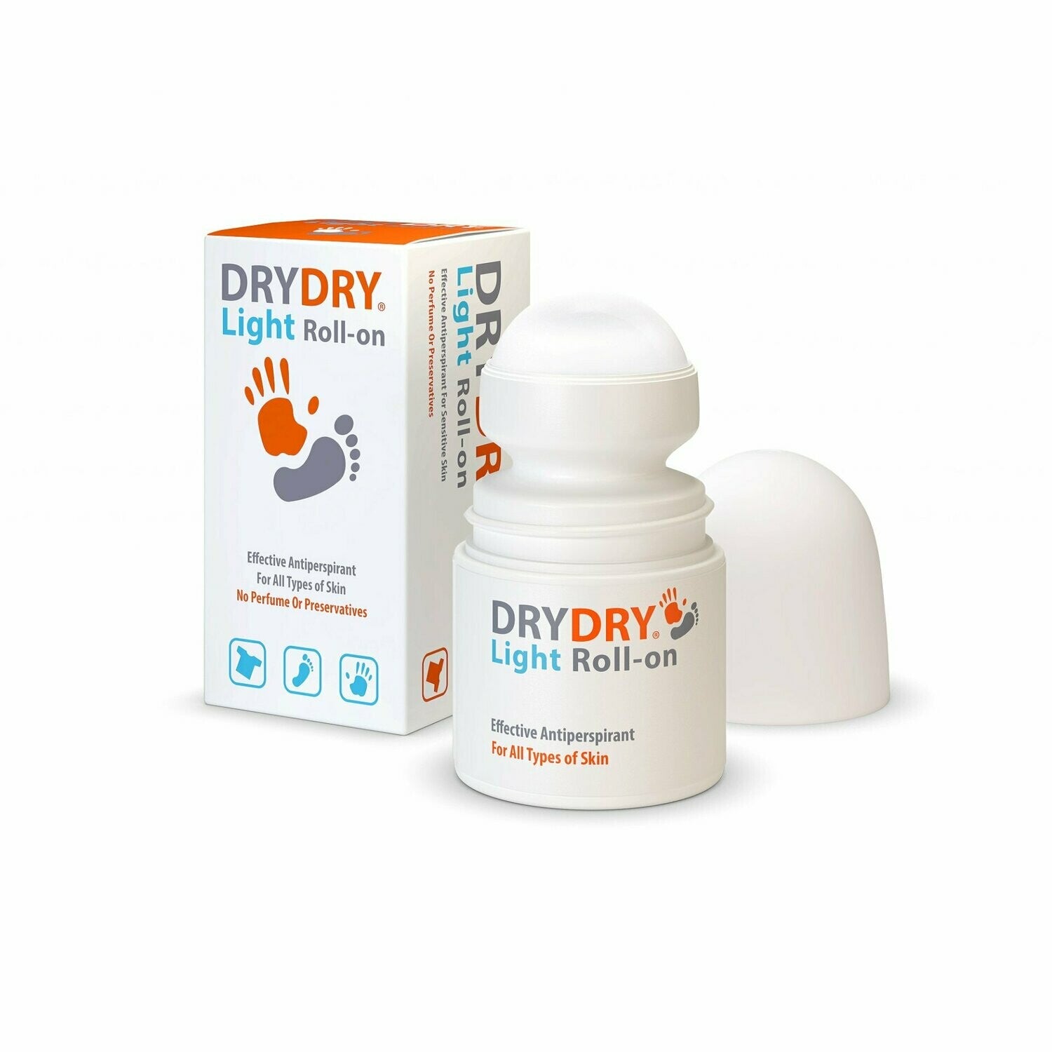 DryDry Light Roll-on 50ml antiperspirant for all skin types